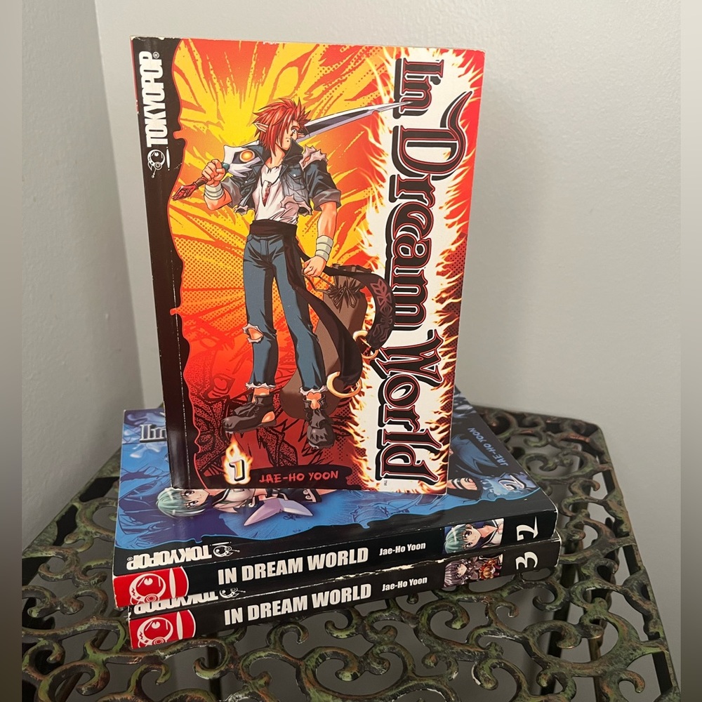TOKYOPOP In Dream World by Jae-Ho Yoon Volume 1,2&3 Manga Graphic Novel Action